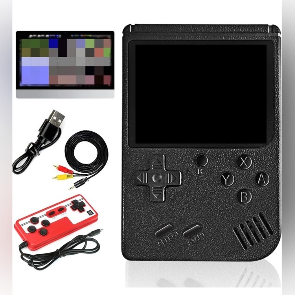 Handheld Console with 400 Classic FC Games - Portable, TV Connection Two-Player